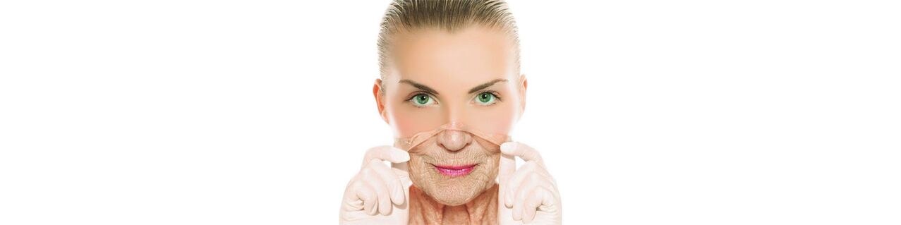Prosessen med foryngelse av huden i ansiktet og kroppen